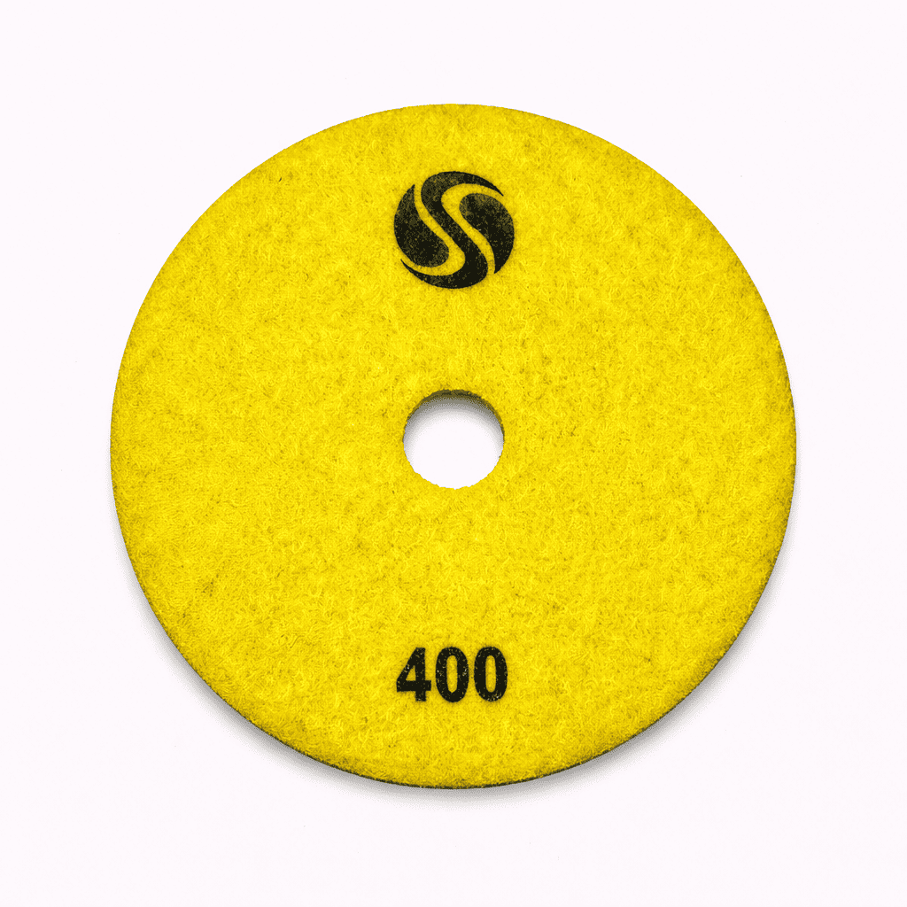 5.75"X3mm 400# Velcro Backed Edging Tool - Yellow