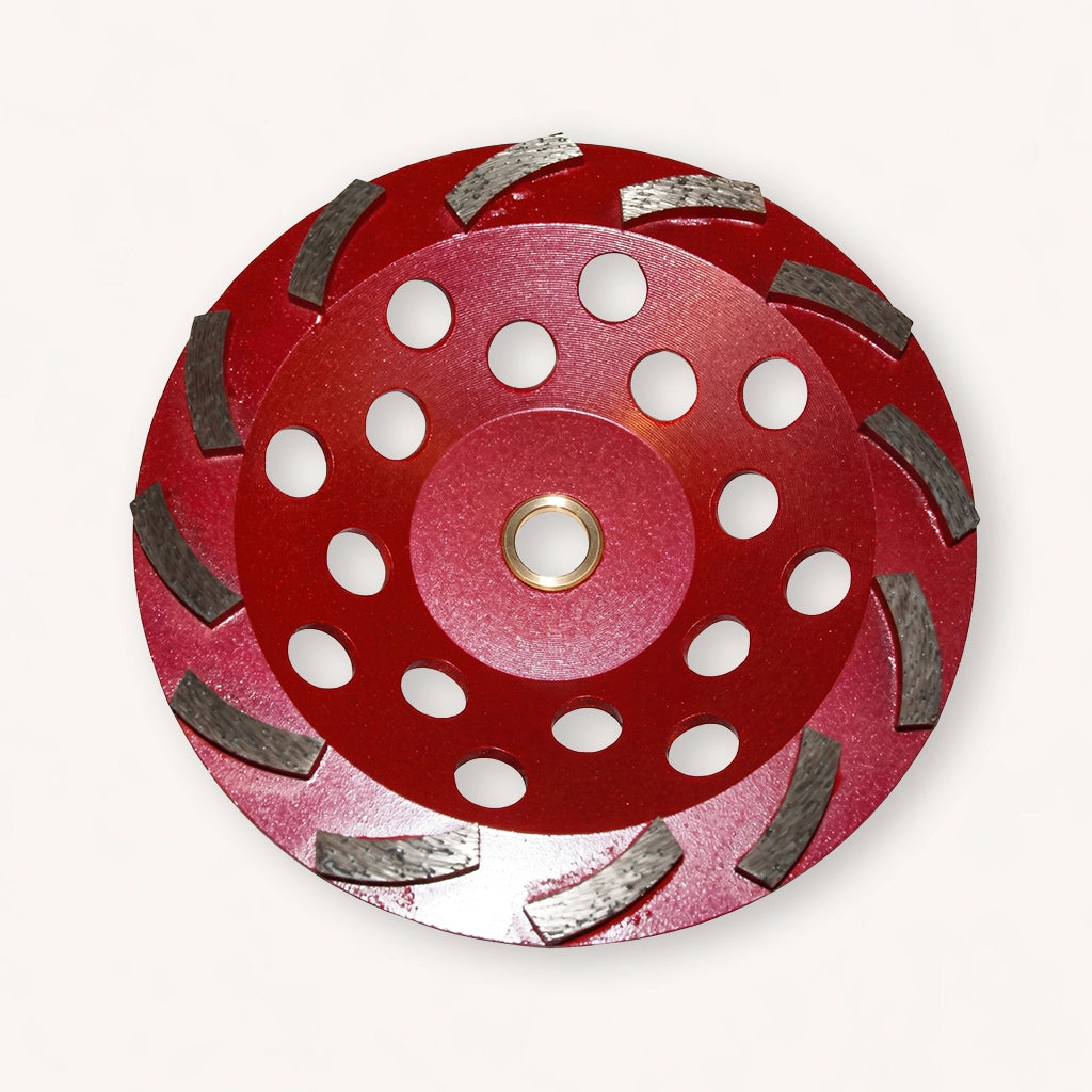 7" 12 Seg Red Cup