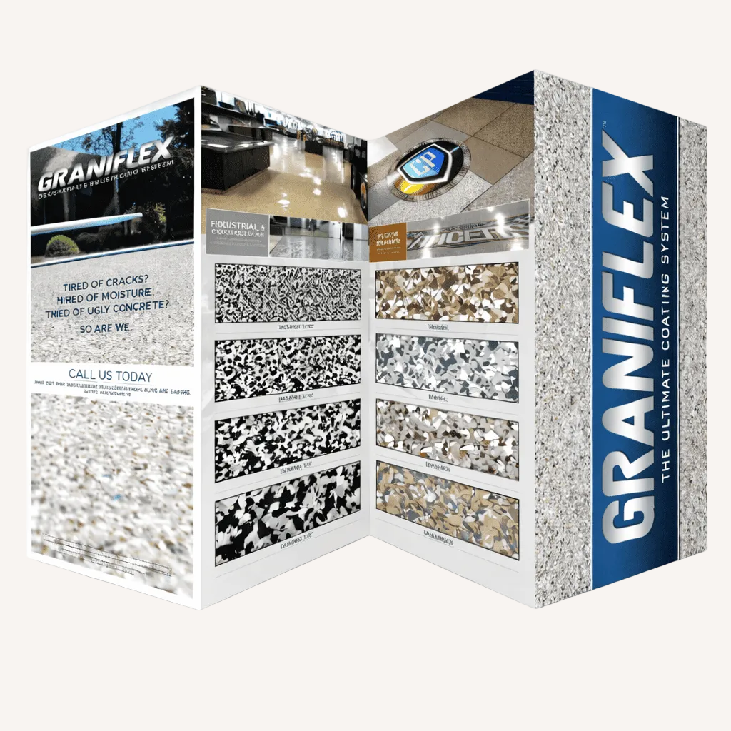 Graniflex Brochure Bi-Fold Color Shield