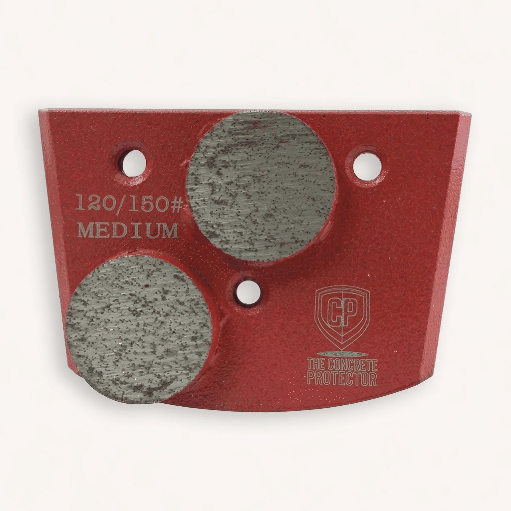 Medium 2 Button-120/150 Grit