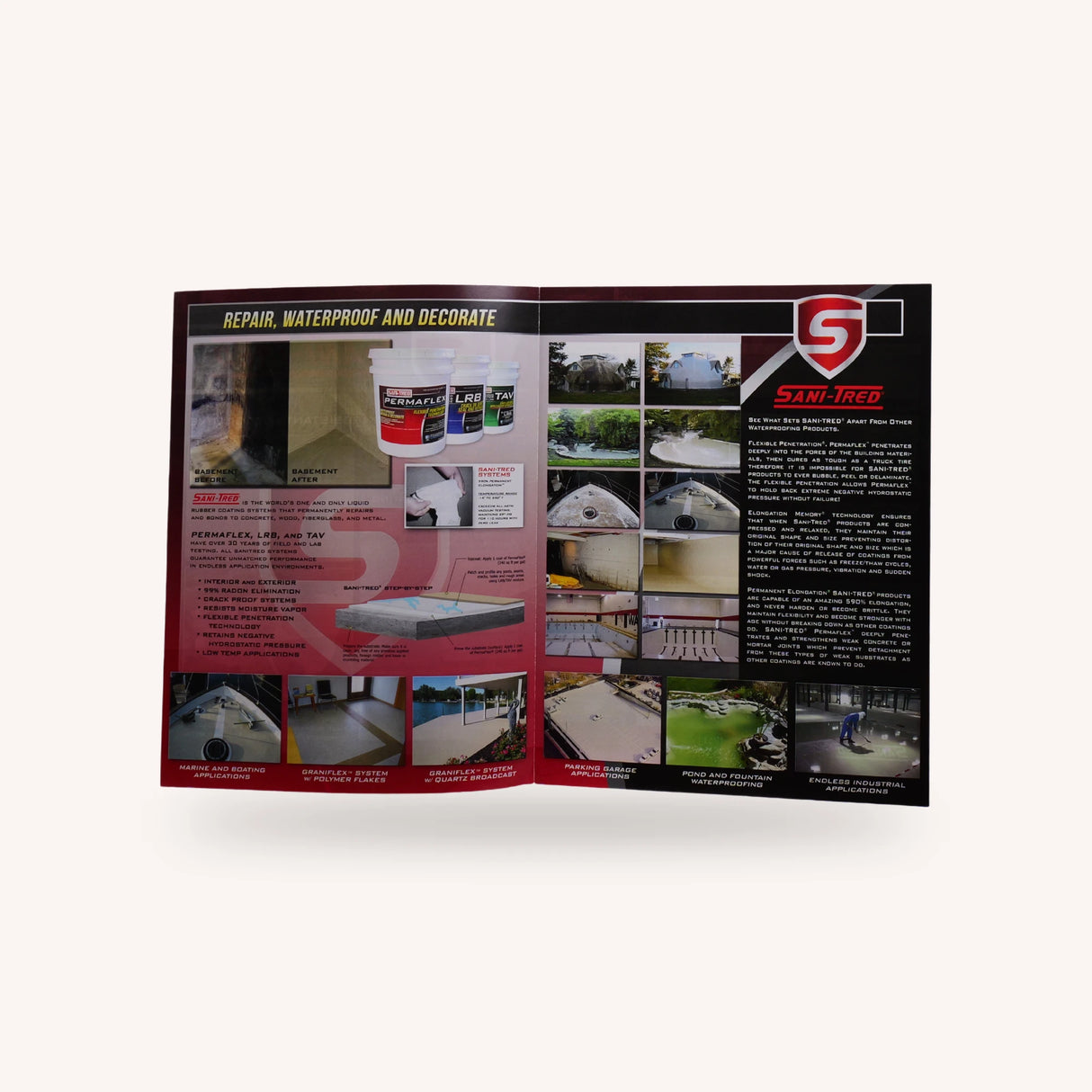 Sani-Tred Full Page Brochure