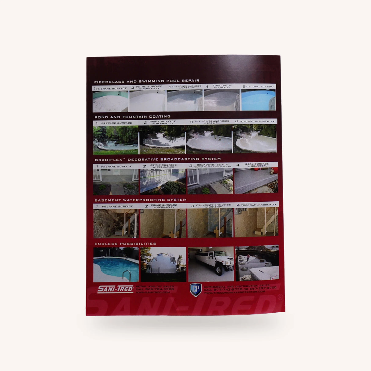 Sani-Tred Full Page Brochure
