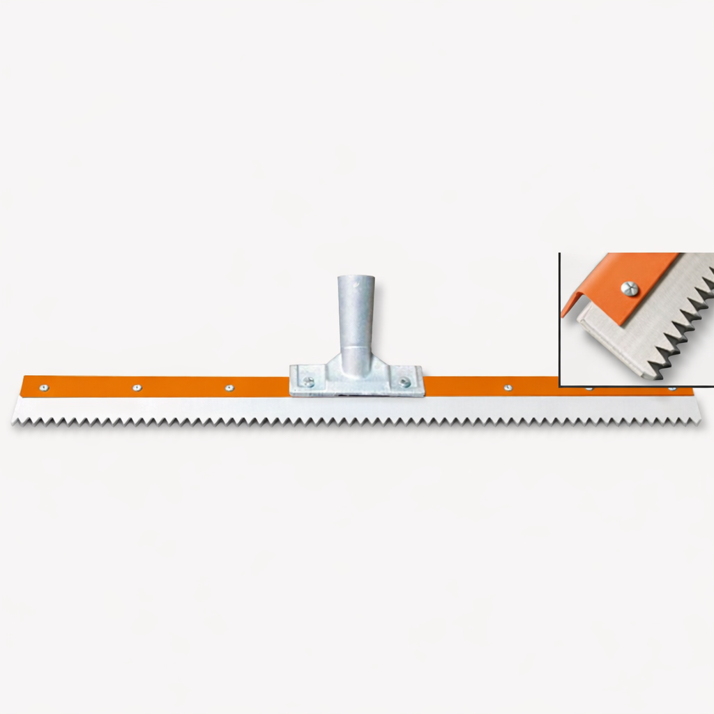 Squeegee Notched Blade