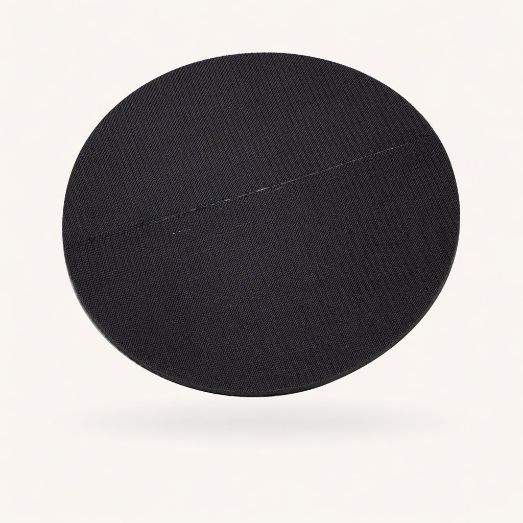 7" Flexible Rubber Velcro Backed Threaded Pad