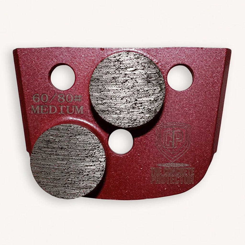 Medium 2 Button-60/80 Grit