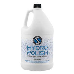SCP Hydropolish Concentrate prevents liquids from penetrating the slab and provides superior stain resistance.