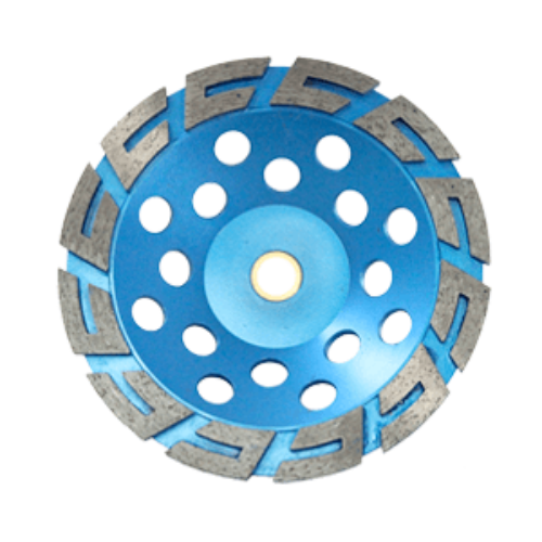 C Shape Diamond Cup Wheel-7 Inches Unthreaded